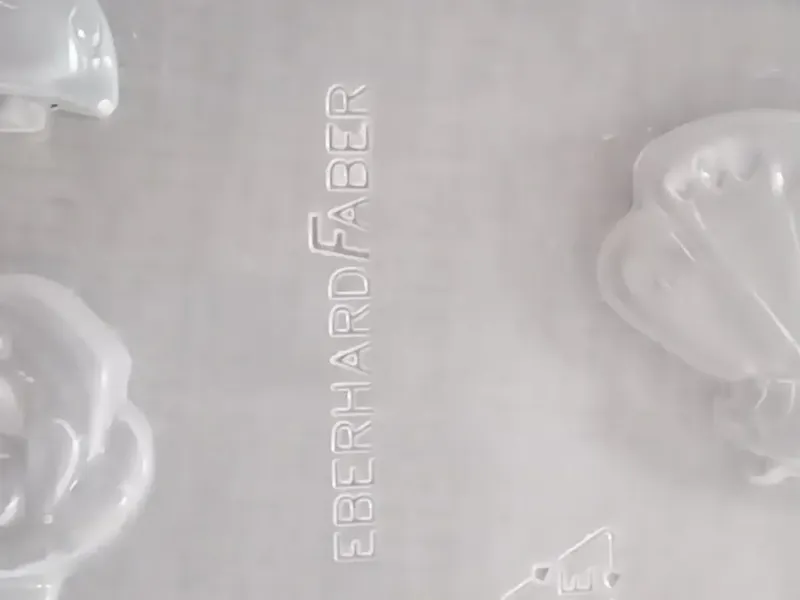 Eberhard Faber Giessform Schmetterling Blume Marienkäfer Transparent Basteln 2