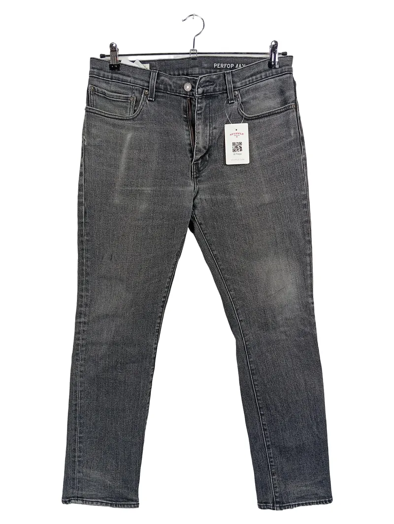Levi's Premium Herren Jeans Regular Fit Grau W34/L30 Denim Hose 1