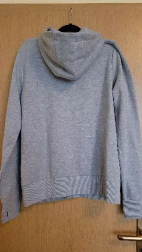 CRIVIT Damen Sweatjacke Kapuzenjacke Gr. 44 Grau Sportlich Hoodie