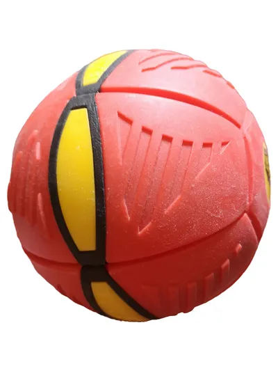 Phlat Ball XT Tucker Toys Wurfspielzeug Transforming Ball Rot Gelb Kinder