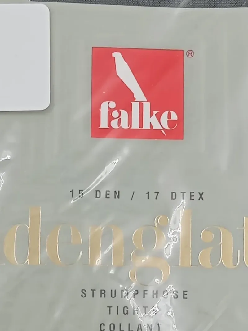 FALKE Seidenglatt 15 Strumpfhose Damen Schwarz Größe 40x42 Elegant 2