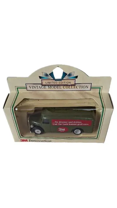 3M Vintage Modellfahrzeug Lieferwagen Grün Sammlerstück
