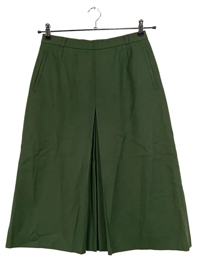 Mondi Hosenrock Damen Gr. 36 Grün Wolle Vintage Culotte Made in Germany