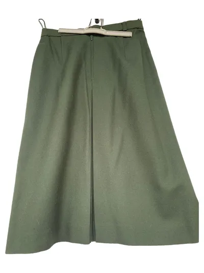 Mondi Hosenrock Damen Gr. 36 Grün Wolle Vintage Culotte Made in Germany