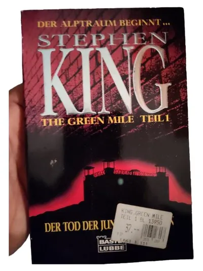 Stephen King The Green Mile Teil 1 Taschenbuch Bastei Lübbe Horror Thriller
