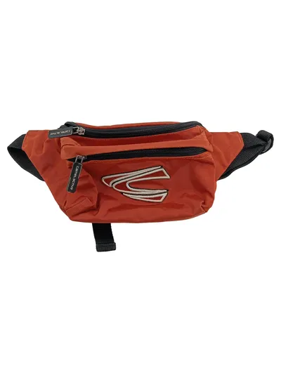 Camel Active Gürteltasche Herren Orange Logo Print Casual Polyester