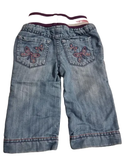 Cherokee Mädchen Jeans Shorts Gr. 80 (12 Monate) Blau