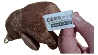 Aliki Teddybär Kuscheltier Braun mit rotem Herz Love Plüschtier 5