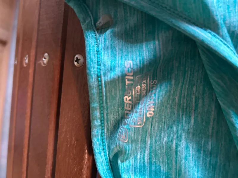 Energetics Sport Shirt Kinder Gr. 176 Türkis meliert Kurzarm Logo 2