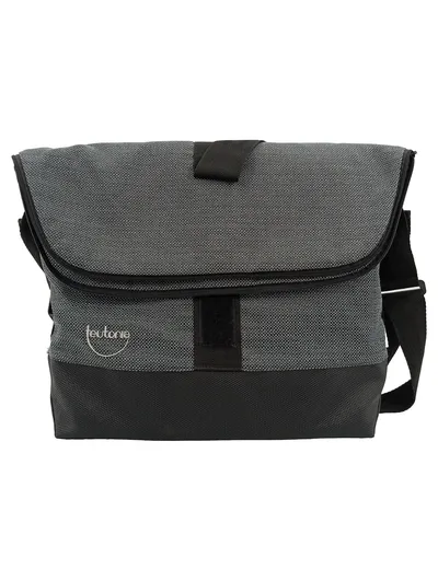 Teutonia Wickeltasche Babytasche Grau mit Zubehör
