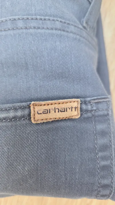 Carhartt Herren Jeans Regular Fit Grau W32/L34 Casual Hose
