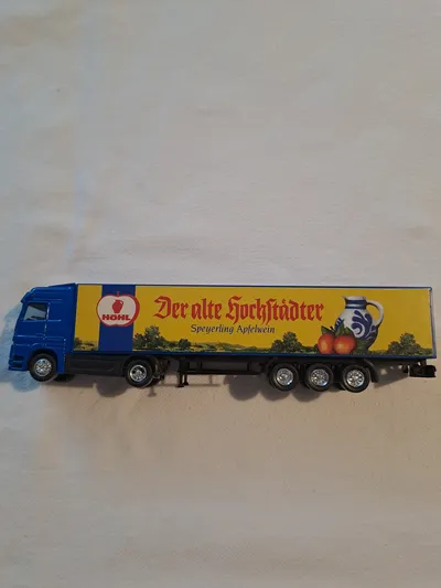 Mercedes-Benz Actros LKW Modellauto Speyerling Apfelwein "Der alte Hochstädter"