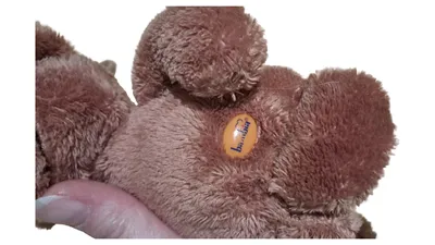 BAMBIA Teddybär Plüschtier Kuscheltier Braun 14 cm Weich Kinder Baby