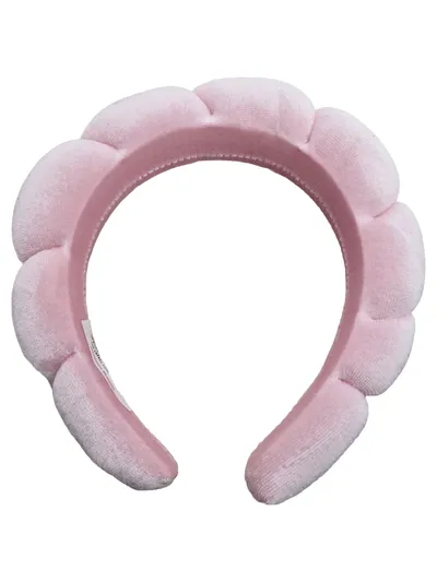Brushworks Stirnband Damen Rosa Komfortabel UNI Haarband