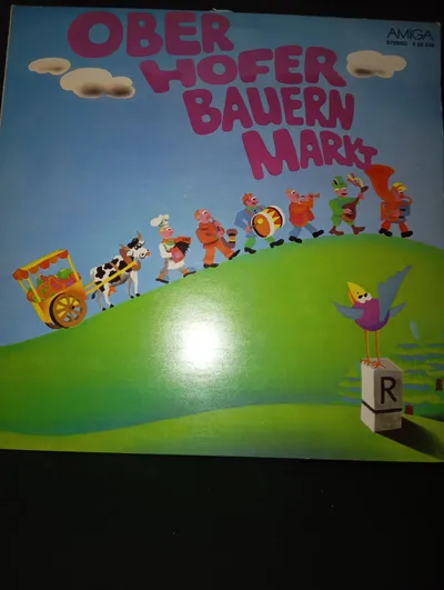 Amiga Vinyl LP Oberhofer Bauernkapelle DDR Schlager Volksmusik 8 55 478