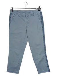 B.C. Best Connections Damen Stoffhose Blau Gr. 40 Casual Baumwolle 1