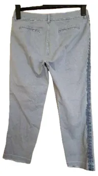 B.C. Best Connections Damen Stoffhose Blau Gr. 40 Casual Baumwolle 2