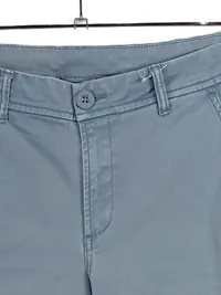B.C. Best Connections Damen Stoffhose Blau Gr. 40 Casual Baumwolle 3