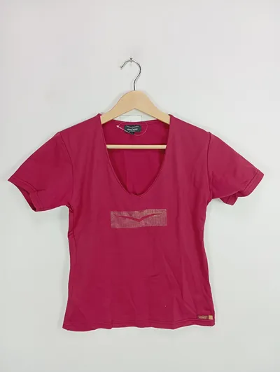 VENICE BEACH Damen T-Shirt Casual Pink Gr. L