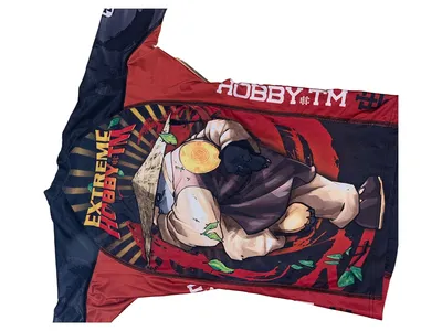 Extreme Hobby Rashguard Sport Shirt Kinder 140 Panda Mehrfarbig