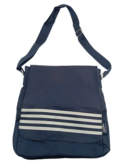 Jean Paul Gaultier LE MALE Umhängetasche Herren Blau Casual Stoff