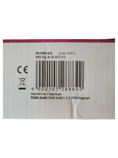 AUDISIO PX-4984-675 Lichtwecker Naturgeräusche UKW-Radio Weiß Modern