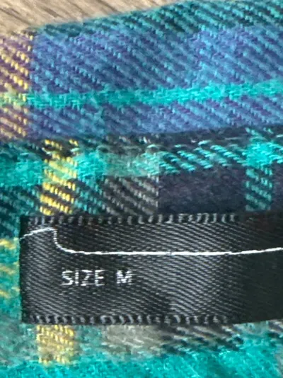 Dazy Damen Hemdbluse Kariert Mehrfarbig Gr. 38/M Casual Langarm