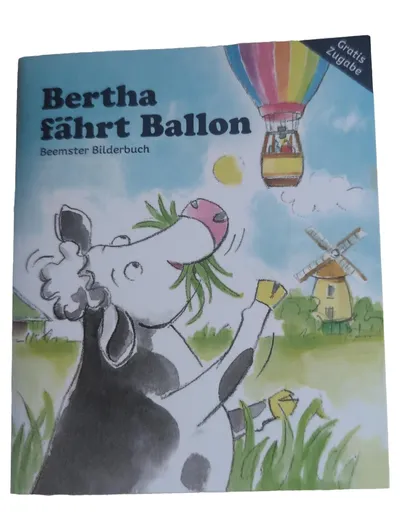 Beemster Bertha Kuh Ballon Kinderbuch Bilderbuch Hardcover Abenteuer
