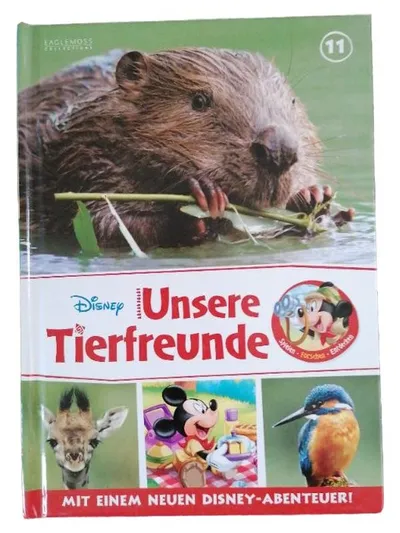 Disney Tierfreunde Band 11 Kinderbuch Hardcover Eaglemoss Naturwissen