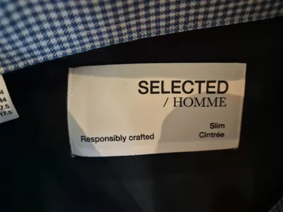 SELECTED HOMME Business Hemd Herren Blau Gr. 52;XL Baumwolle