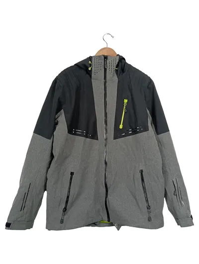 McKinley Skijacke Herren Gr. 54/XXL Outdoor Mehrfarbig Schwarz Grau