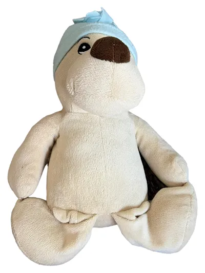 Handelsmarken GmbH Faultier Kuscheltier Plüschtier Beige 33cm