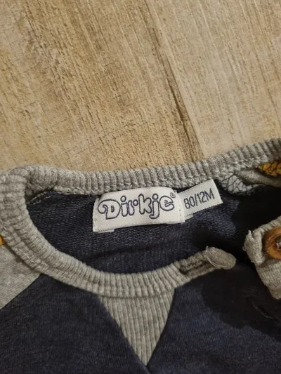 Dirkje Kinder Kapuzenpullover Jungen Gr. 80 Mehrfarbig Casual