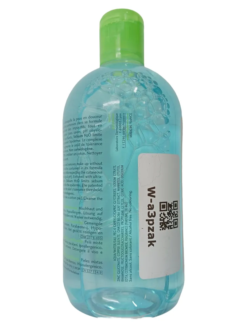BIODERMA Sébium H2O Mizellenwasser Make-Up Entferner Mischhaut fettige Haut 2