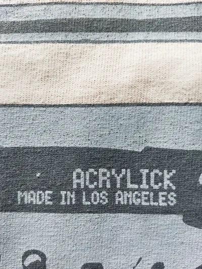 Acrylick® Herren T-Shirt Boombox Positive Print Beige Gr. L/40 Streetwear