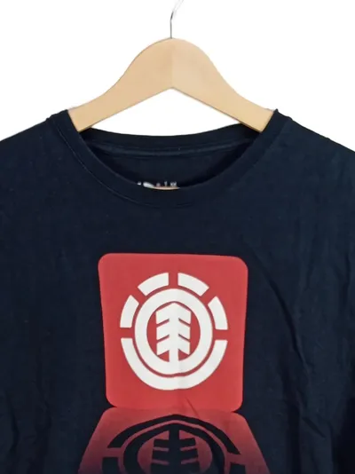 Element Herren T-Shirt mit Logo Blau Gr. 48;M Casual