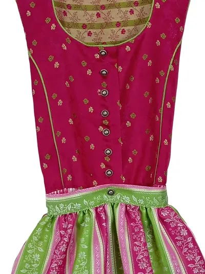 Isar-Trachten Kinder Dirndl Trachtenkleid Gr. 152 Mehrfarbig Traditionell