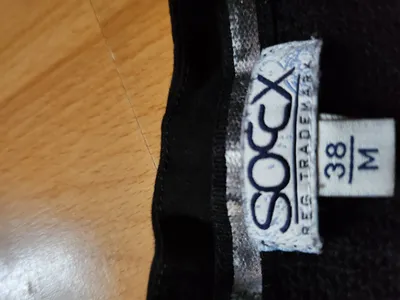 SOCCX Damen Pullover Gr. 38/M Schwarz Casual Strickpullover