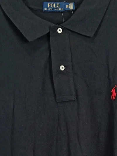 Ralph Lauren Poloshirt Herren Klassisch Schwarz XXL 100% Baumwolle