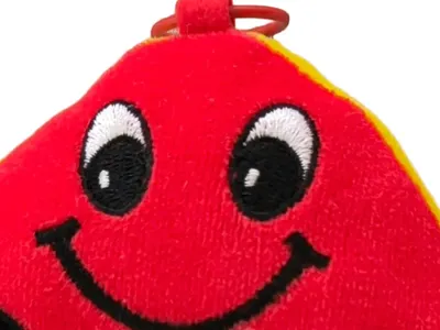 LEGO Marienkäfer Greifling Stofftier Baby Spielzeug Mehrfarbig