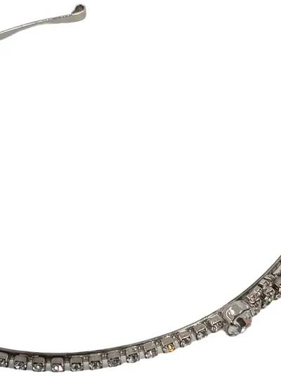 Fornarina Haarreif Damen Silber Elegant Strass Anhänger Haarschmuck