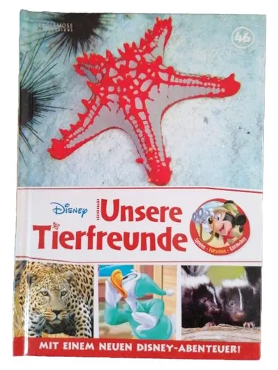 Disney Unsere Tierfreunde Nr. 46 Sachbuch Kinder Tiere Seestern Leopard