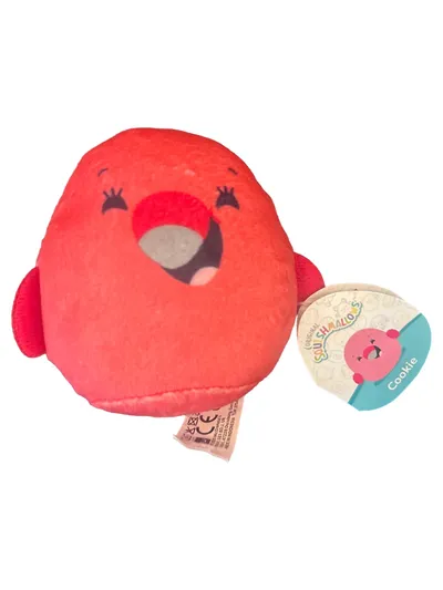 Squishmallows Cookie Plüschtier Kuscheltier Rot 8cm Stofftier Sammlerstück