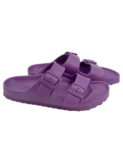 Birkenstock Arizona Sandalen Damen Gr. 39 Lila Casual Pantoletten