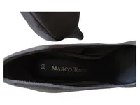 Marco Tozzi Damen Pumps Gr. 38 Grau Glitzer Absatz High Heels Elegant 3