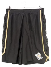 AND1 Herren Basketball Shorts Schwarz Gold Gr. 3XL Sport Hose 1