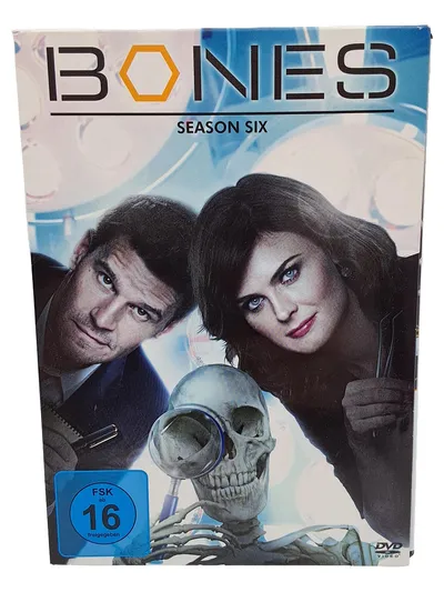 Bones Staffel 6 Season Six DVD Box Set David Boreanaz Emily Deschanel