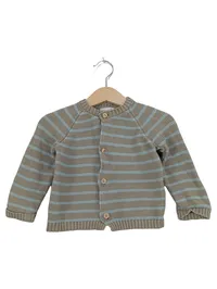 bellybutton Strickjacke Baby Mädchen Gr. 68 Gestreift Mehrfarbig Baumwolle 1