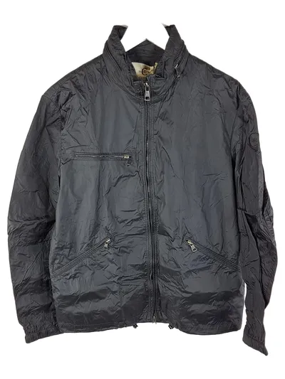 Cerruti 1881 Herren Leichte Jacke Schwarz Gr. XL Freizeit Übergangsjacke