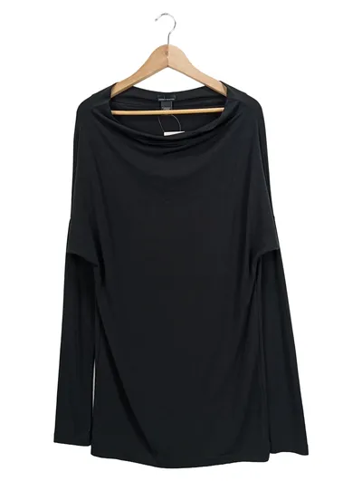 Moda International Damen Langarmshirt Schwarz Gr. 38;M Casual